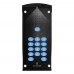 E1K-B 4G - Optimus (Black) Stainless Steel 4G GSM Vandal Resistant Intercom with Keypad